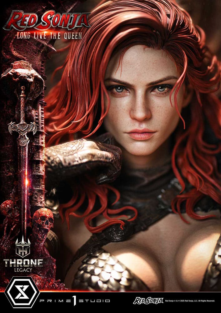 [PREORDINE] Statua Red Sonja Throne Legacy Collection 1/3 - 77 cm - Prime 1 Studio - Statue