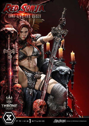 [PREORDINE] Statua Red Sonja Throne Legacy Collection 1/3 - 77 cm - Prime 1 Studio - Statue
