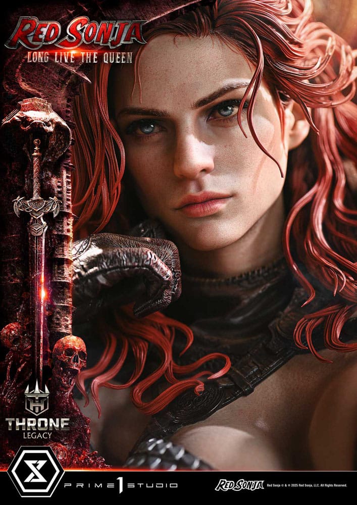 [PREORDINE] Statua Red Sonja Throne Legacy Collection 1/3 - 77 cm - Prime 1 Studio - Statue