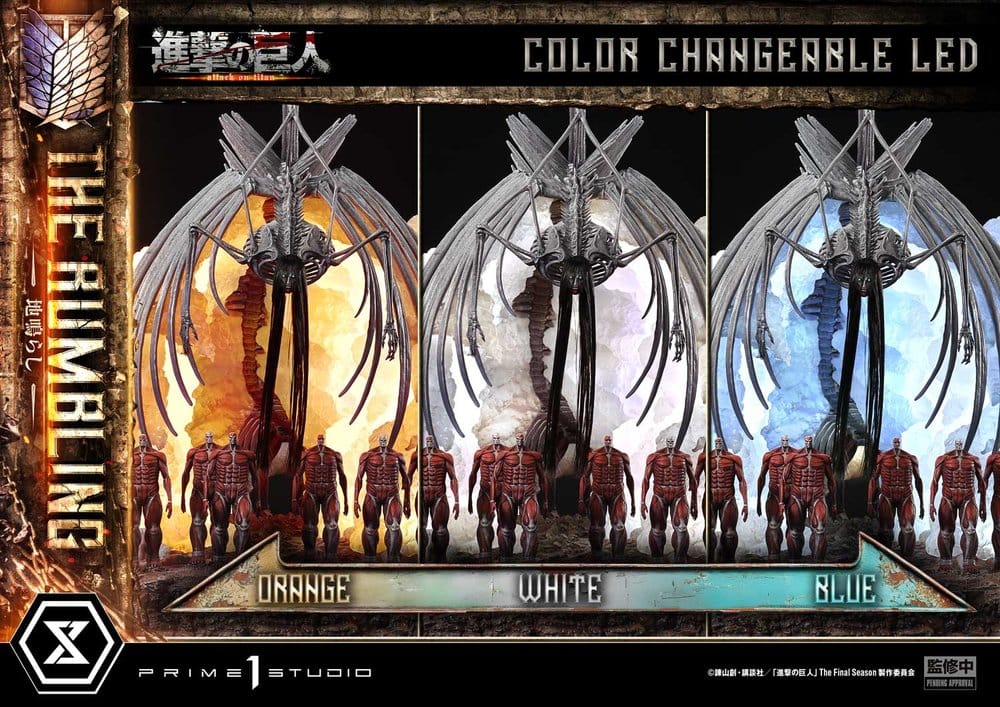 [PREORDINE] Statua Attack on Titan: The Rumbling Ultimate Diorama Masterline 64 cm - Prime 1 Studio - Statue