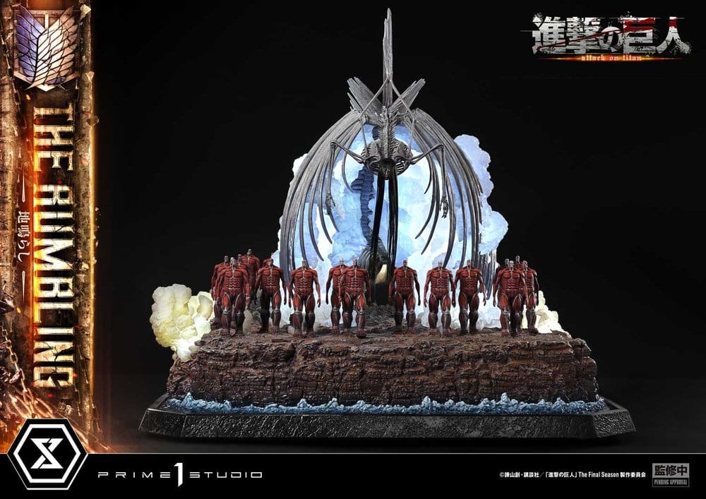 [PREORDINE] Statua Attack on Titan: The Rumbling Ultimate Diorama Masterline 64 cm - Prime 1 Studio - Statue
