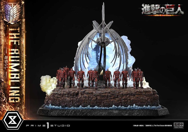 [PREORDINE] Statua Attack on Titan: The Rumbling Ultimate Diorama Masterline 64 cm - Prime 1 Studio - Statue