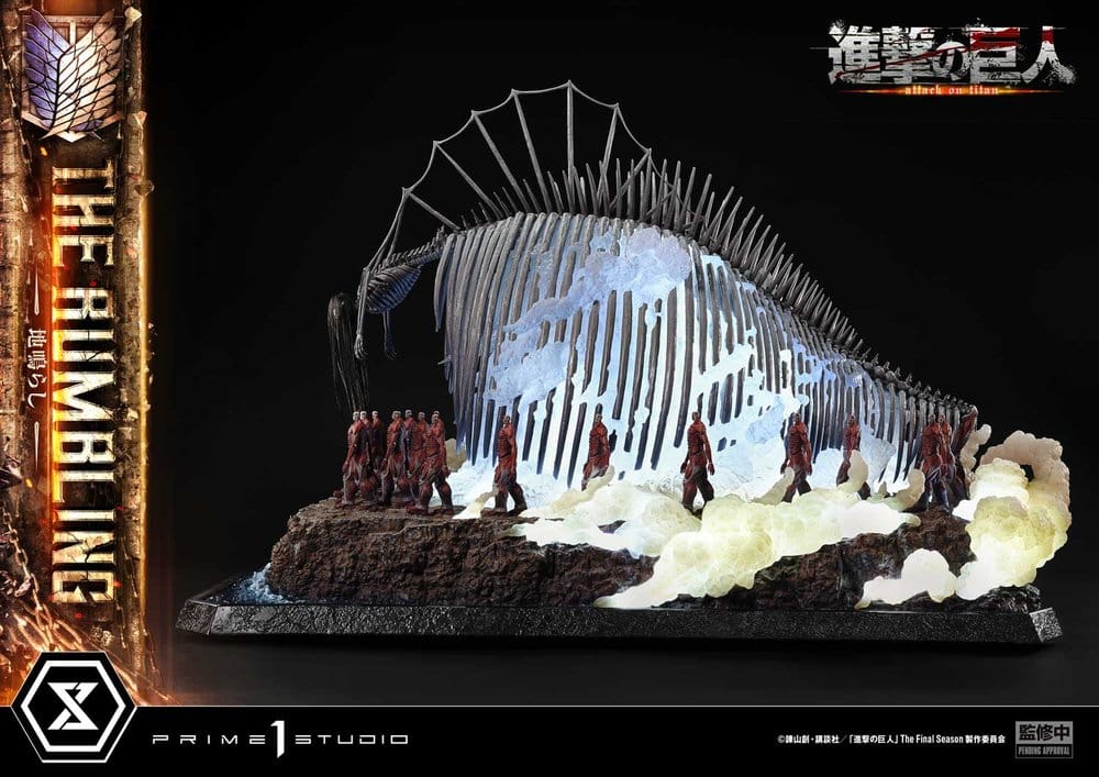 [PREORDINE] Statua Attack on Titan: The Rumbling Ultimate Diorama Masterline 64 cm - Prime 1 Studio - Statue