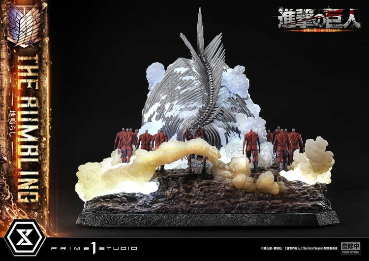 [PREORDINE] Statua Attack on Titan: The Rumbling Ultimate Diorama Masterline 64 cm - Prime 1 Studio - Statue