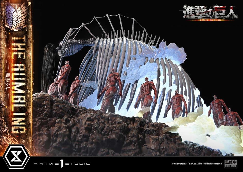 [PREORDINE] Statua Attack on Titan: The Rumbling Ultimate Diorama Masterline 64 cm - Prime 1 Studio - Statue