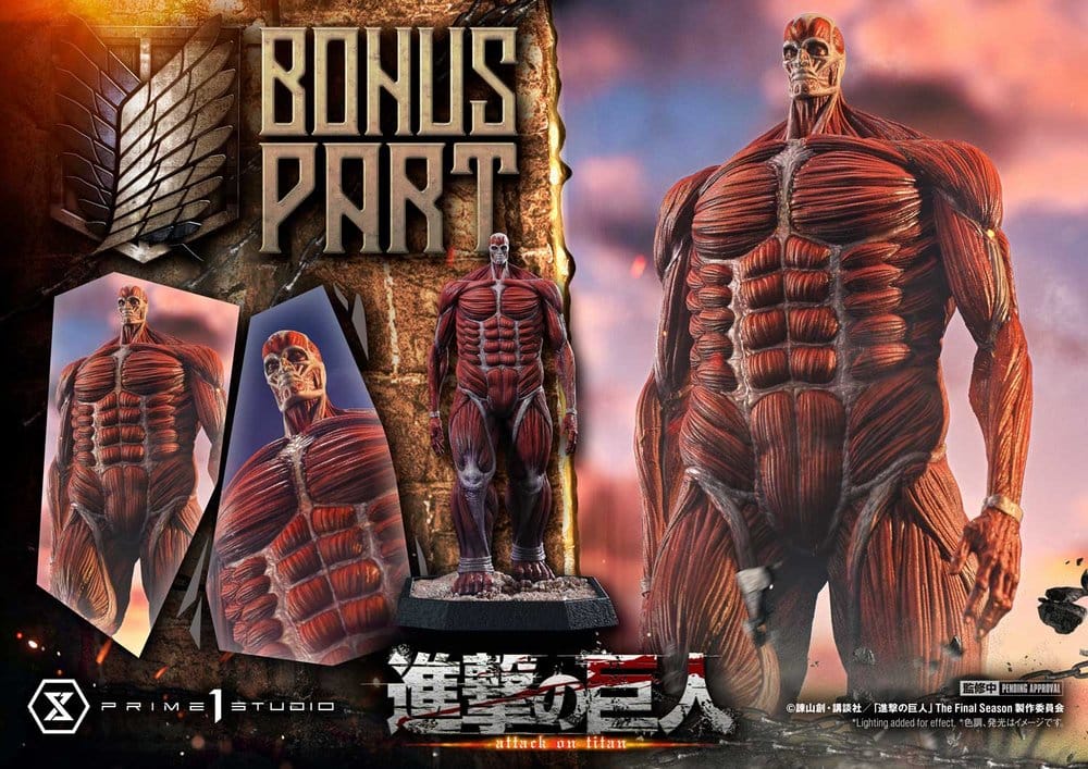 [PREORDINE] Statua Attack on Titan: The Rumbling - Bonus Version 64 cm - Prime 1 Studio - Statue