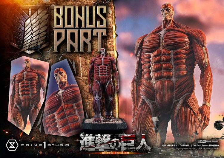 [PREORDINE] Statua Attack on Titan: The Rumbling - Bonus Version 64 cm - Prime 1 Studio - Statue