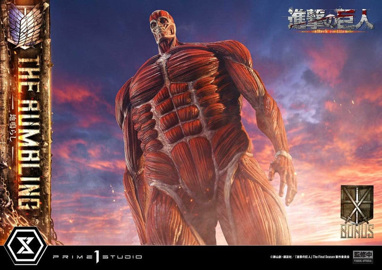 [PREORDINE] Statua Attack on Titan: The Rumbling - Bonus Version 64 cm - Prime 1 Studio - Statue