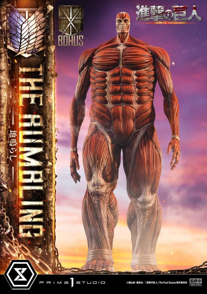 [PREORDINE] Statua Attack on Titan: The Rumbling - Bonus Version 64 cm - Prime 1 Studio - Statue