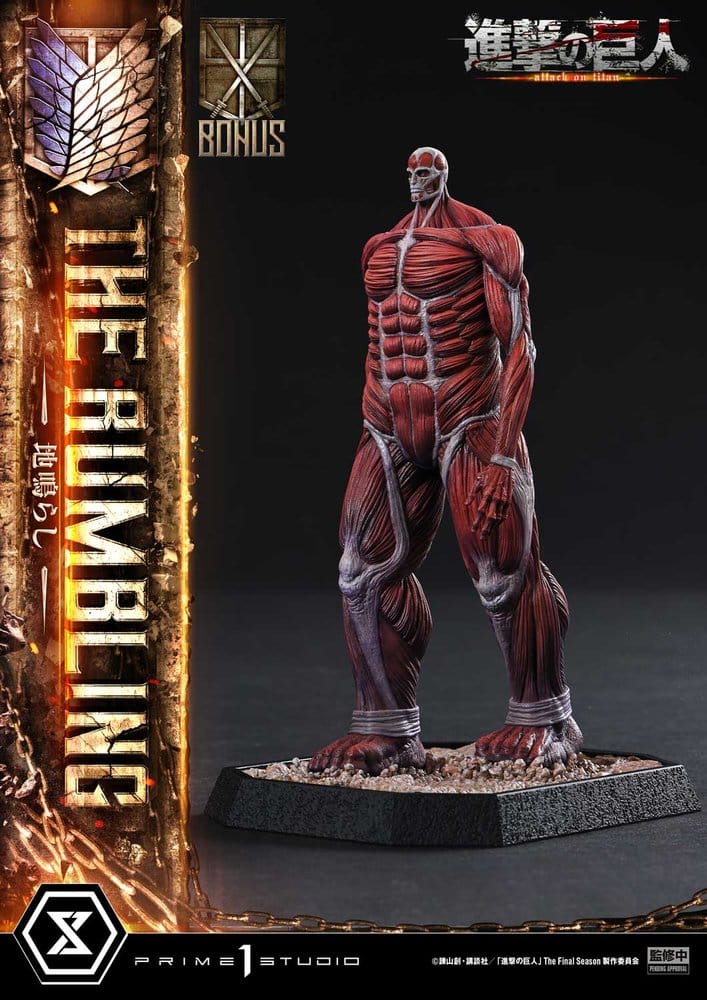 [PREORDINE] Statua Attack on Titan: The Rumbling - Bonus Version 64 cm - Prime 1 Studio - Statue