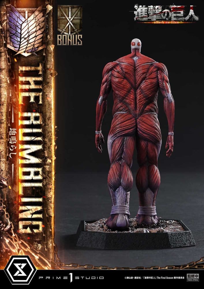 [PREORDINE] Statua Attack on Titan: The Rumbling - Bonus Version 64 cm - Prime 1 Studio - Statue