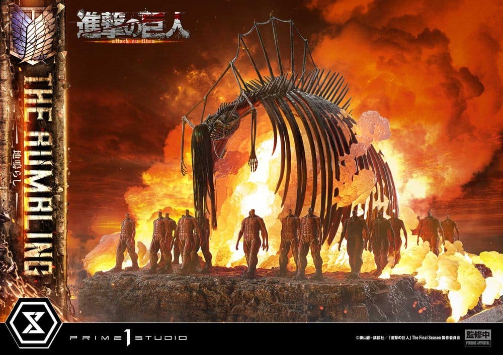 [PREORDINE] Statua Attack on Titan: The Rumbling - Bonus Version 64 cm - Prime 1 Studio - Statue