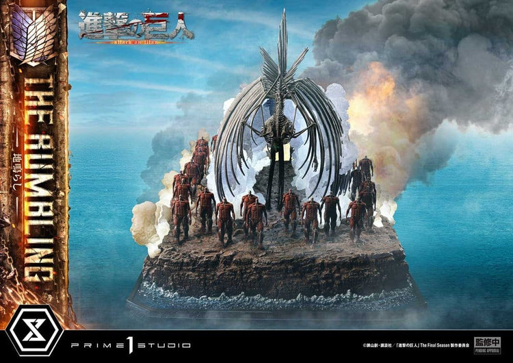 [PREORDINE] Statua Attack on Titan: The Rumbling - Bonus Version 64 cm - Prime 1 Studio - Statue