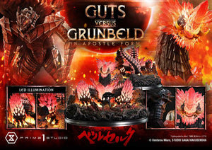 [PREORDINE] Statua Berserk Guts vs. Grunbeld in Forma Apostolo - 58 cm - Prime 1 Studio - Statue