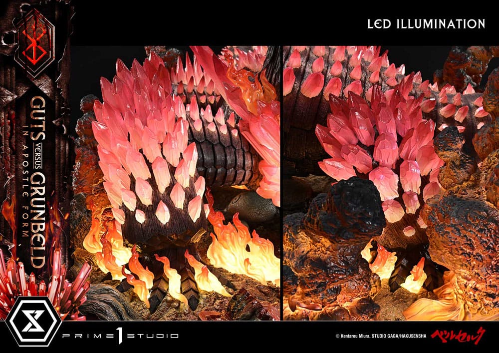 [PREORDINE] Statua Berserk Guts vs. Grunbeld in Forma Apostolo - 58 cm - Prime 1 Studio - Statue
