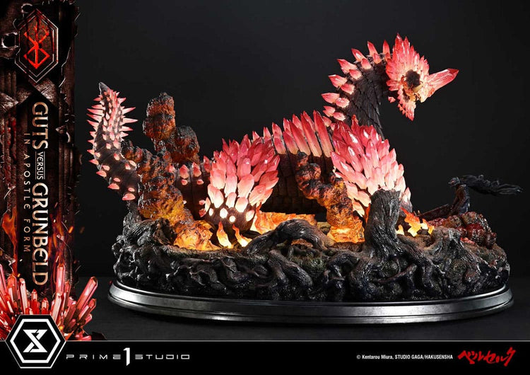 [PREORDINE] Statua Berserk Guts vs. Grunbeld in Forma Apostolo - 58 cm - Prime 1 Studio - Statue