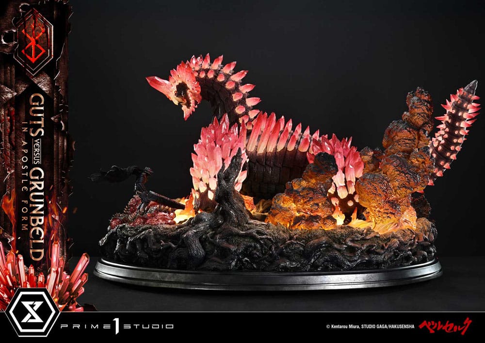 [PREORDINE] Statua Berserk Guts vs. Grunbeld in Forma Apostolo - 58 cm - Prime 1 Studio - Statue
