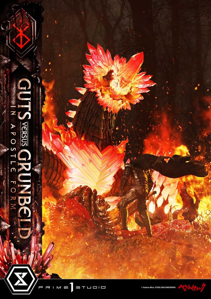 [PREORDINE] Statua Berserk Guts vs. Grunbeld in Forma Apostolo - 58 cm - Prime 1 Studio - Statue