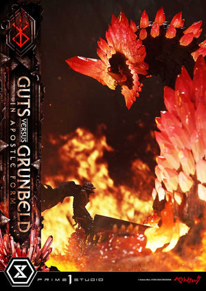 [PREORDINE] Statua Berserk Guts vs. Grunbeld in Forma Apostolo - 58 cm - Prime 1 Studio - Statue