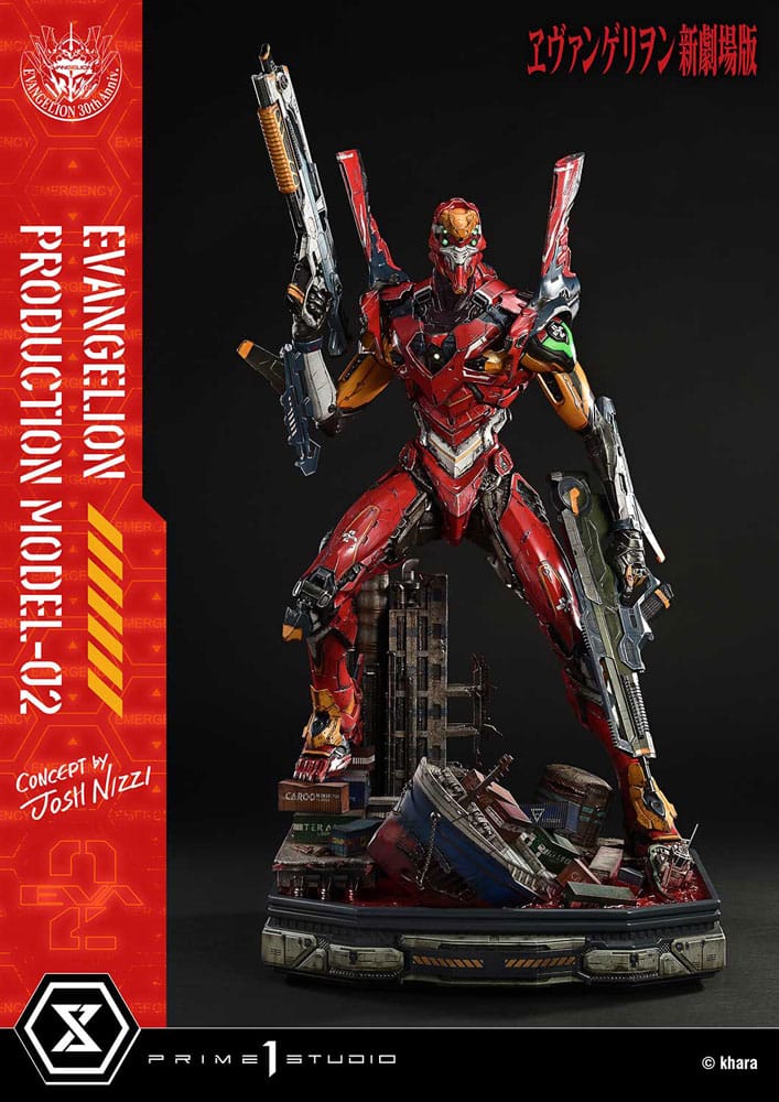 [PREORDINE] Statua Evangelion Production Model-02 (Concept By Josh Nizzi) 73 cm - Prime 1 Studio - Statue