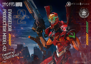 [PREORDINE] Statua Evangelion Production Model-02 (Concept By Josh Nizzi) 73 cm - Prime 1 Studio - Statue