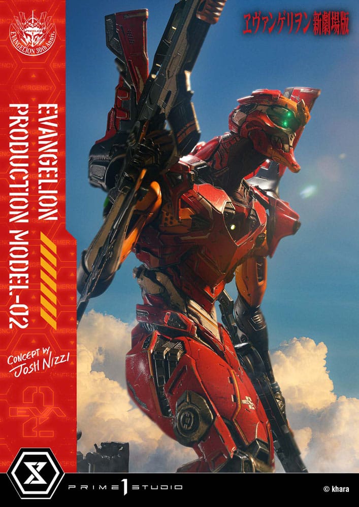 [PREORDINE] Statua Evangelion Production Model-02 (Concept By Josh Nizzi) 73 cm - Prime 1 Studio - Statue