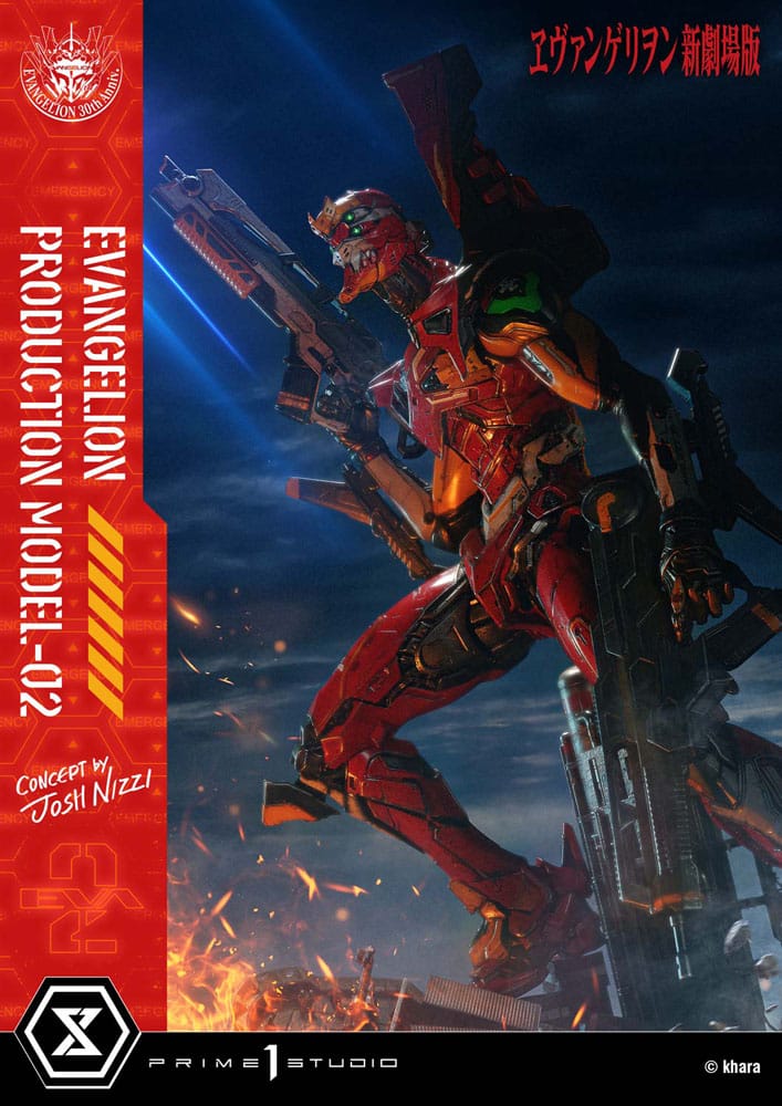 [PREORDINE] Statua Evangelion Production Model-02 (Concept By Josh Nizzi) 73 cm - Prime 1 Studio - Statue
