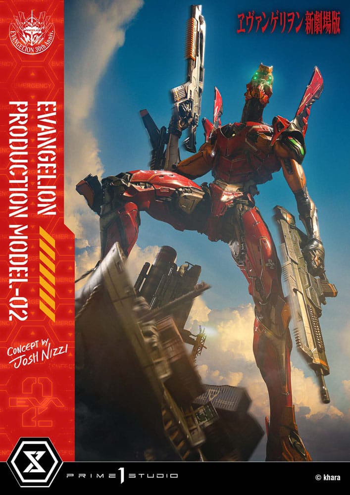 [PREORDINE] Statua Evangelion Production Model-02 (Concept By Josh Nizzi) 73 cm - Prime 1 Studio - Statue