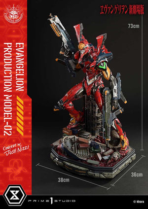 [PREORDINE] Statua Evangelion Production Model-02 (Concept By Josh Nizzi) 73 cm - Prime 1 Studio - Statue