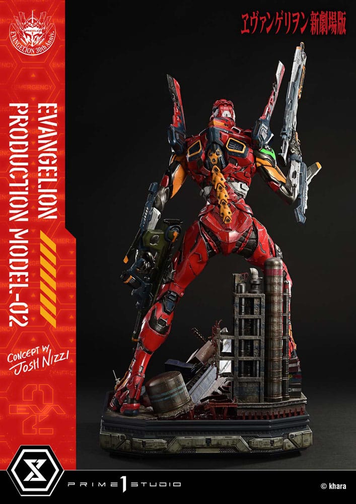 [PREORDINE] Statua Evangelion Production Model-02 (Concept By Josh Nizzi) 73 cm - Prime 1 Studio - Statue