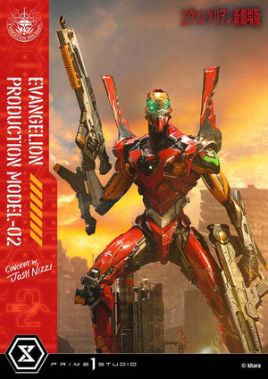 [PREORDINE] Statua Evangelion Production Model-02 (Concept By Josh Nizzi) 73 cm - Prime 1 Studio - Statue