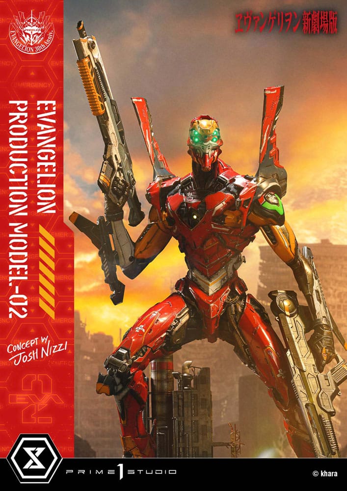 [PREORDINE] Statua Evangelion Production Model-02 (Concept By Josh Nizzi) 73 cm - Prime 1 Studio - Statue