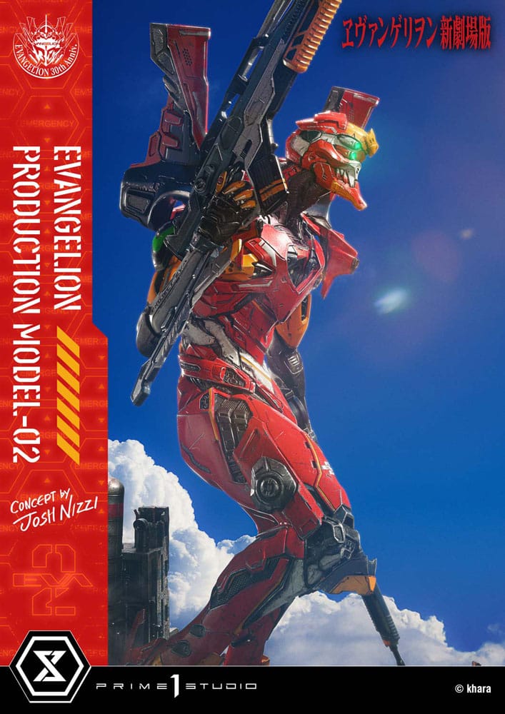 [PREORDINE] Statua Evangelion Production Model-02 (Concept By Josh Nizzi) 73 cm - Prime 1 Studio - Statue
