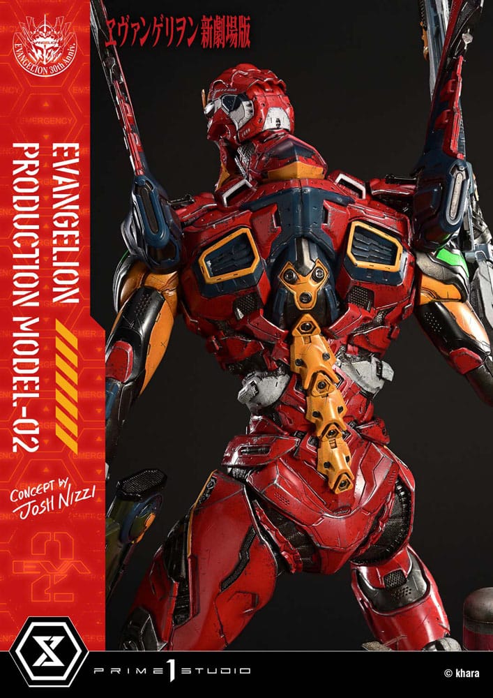 [PREORDINE] Statua Evangelion Production Model-02 (Concept By Josh Nizzi) 73 cm - Prime 1 Studio - Statue