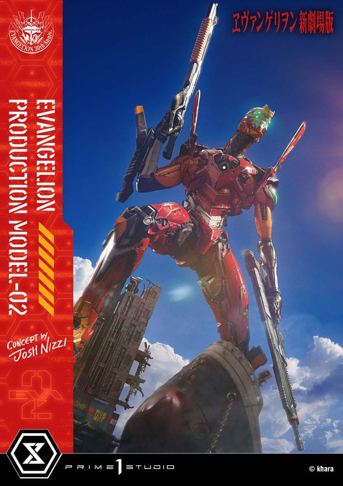 [PREORDINE] Statua Evangelion Production Model-02 (Concept By Josh Nizzi) 73 cm - Prime 1 Studio - Statue
