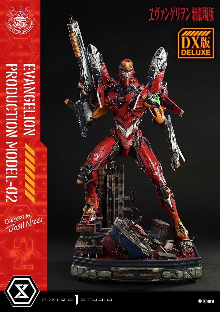 [PREORDINE] Statua Rebuild of Evangelion: EVA-02 Deluxe Version (Concept by Josh Nizzi) 73 cm - Prime 1 Studio - Statue