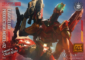 [PREORDINE] Statua Rebuild of Evangelion: EVA-02 Deluxe Version (Concept by Josh Nizzi) 73 cm - Prime 1 Studio - Statue