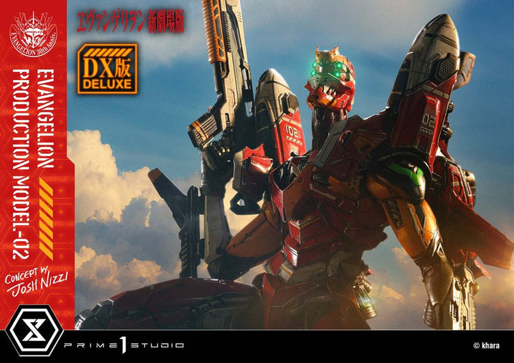 [PREORDINE] Statua Rebuild of Evangelion: EVA-02 Deluxe Version (Concept by Josh Nizzi) 73 cm - Prime 1 Studio - Statue
