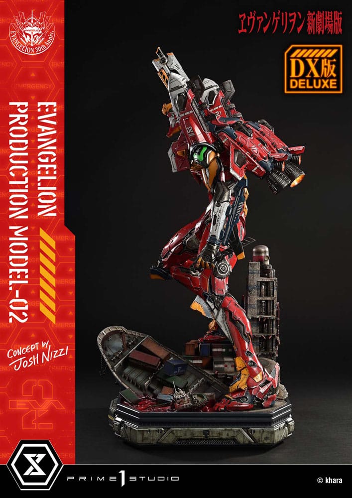 [PREORDINE] Statua Rebuild of Evangelion: EVA-02 Deluxe Version (Concept by Josh Nizzi) 73 cm - Prime 1 Studio - Statue