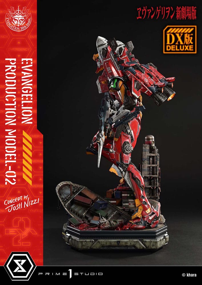 [PREORDINE] Statua Rebuild of Evangelion: EVA-02 Deluxe Version (Concept by Josh Nizzi) 73 cm - Prime 1 Studio - Statue
