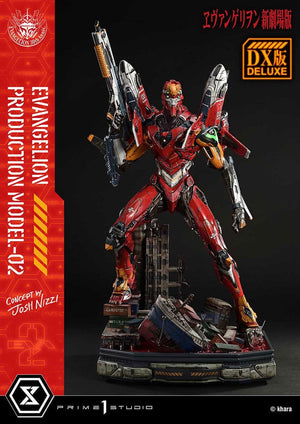 [PREORDINE] Statua Evangelion Production Model-02 (Concept By Josh Nizzi) Deluxe Bonus Version 73 cm - Prime 1 Studio - Statue
