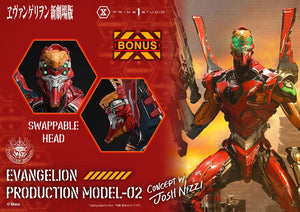 [PREORDINE] Statua Evangelion Production Model-02 (Concept By Josh Nizzi) Deluxe Bonus Version 73 cm - Prime 1 Studio - Statue