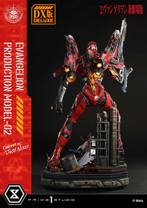 [PREORDINE] Statua Evangelion Production Model-02 (Concept By Josh Nizzi) Deluxe Bonus Version 73 cm - Prime 1 Studio - Statue