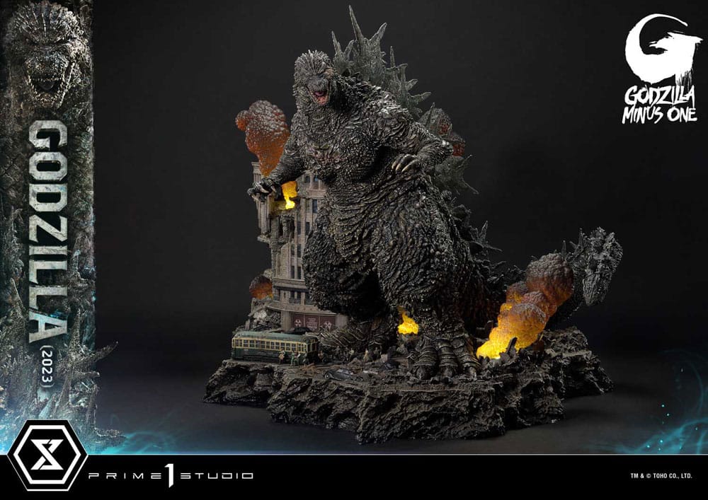 Godzilla Minus One Diorama 70cm: Godzilla 2023 Bonus Version - Prime 1 Studio - Prime 1 Studio - Diorami