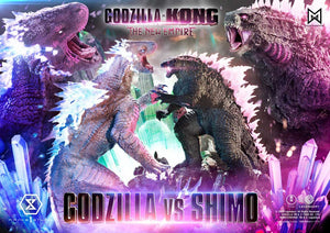 [PREORDINE] Godzilla x Kong: The New Empire - Statua Ultimate Diorama Godzilla vs Shimo 86 cm - Prime 1 Studio - Statue