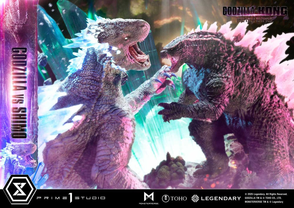 [PREORDINE] Godzilla x Kong: The New Empire - Statua Ultimate Diorama Godzilla vs Shimo 86 cm - Prime 1 Studio - Statue