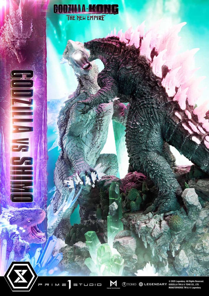 [PREORDINE] Godzilla x Kong: The New Empire - Statua Ultimate Diorama Godzilla vs Shimo 86 cm - Prime 1 Studio - Statue