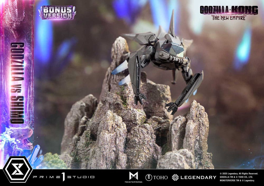 [PREORDINE] Godzilla x Kong: The New Empire - Statua Ultimate Diorama Masterline Godzilla vs Shimo Bonus Version 86 cm - Prime 1 Studio - Statue