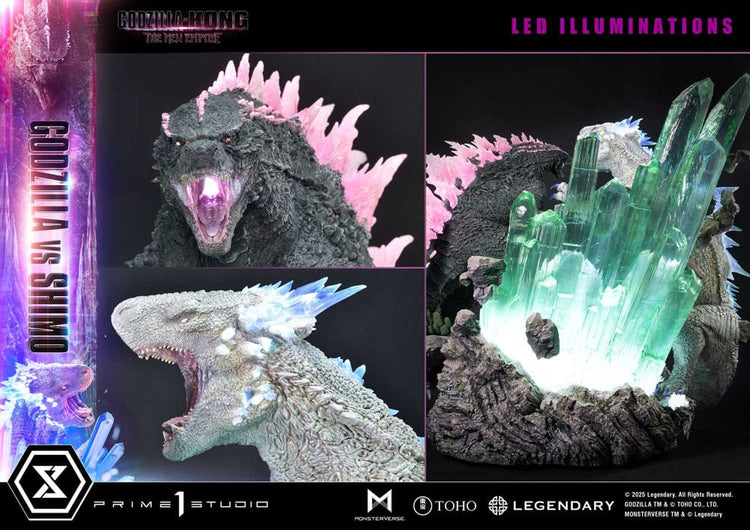 [PREORDINE] Godzilla x Kong: The New Empire - Statua Ultimate Diorama Masterline Godzilla vs Shimo Bonus Version 86 cm - Prime 1 Studio - Statue