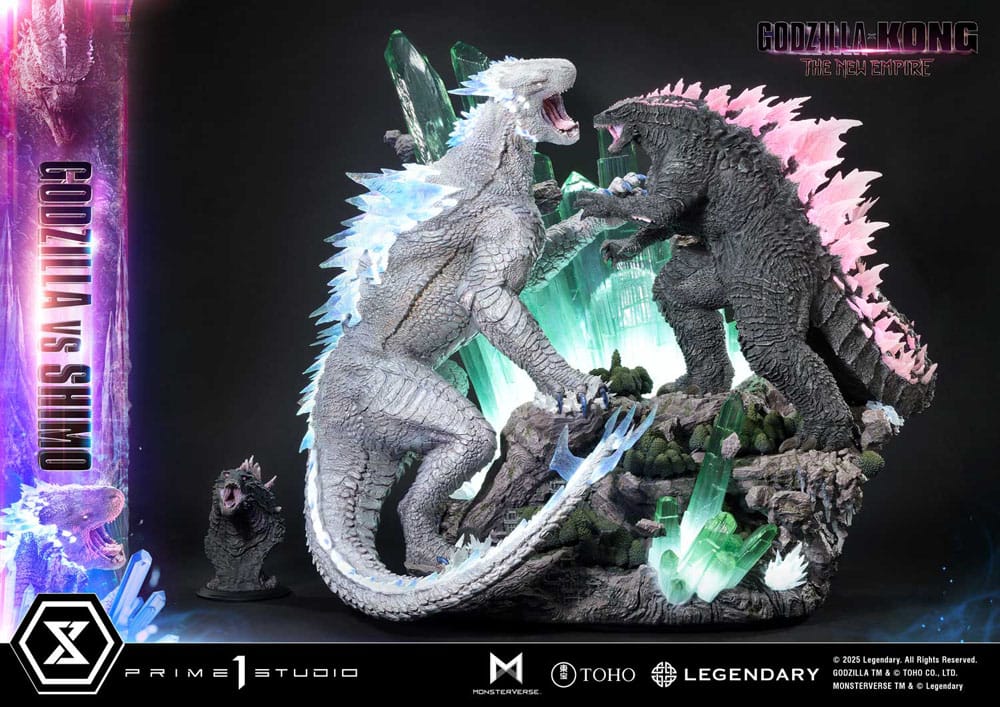 [PREORDINE] Godzilla x Kong: The New Empire - Statua Ultimate Diorama Masterline Godzilla vs Shimo Bonus Version 86 cm - Prime 1 Studio - Statue